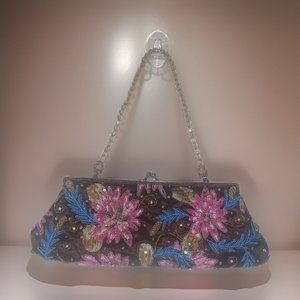 Vintage Rhinestones Clutch Evening Purse